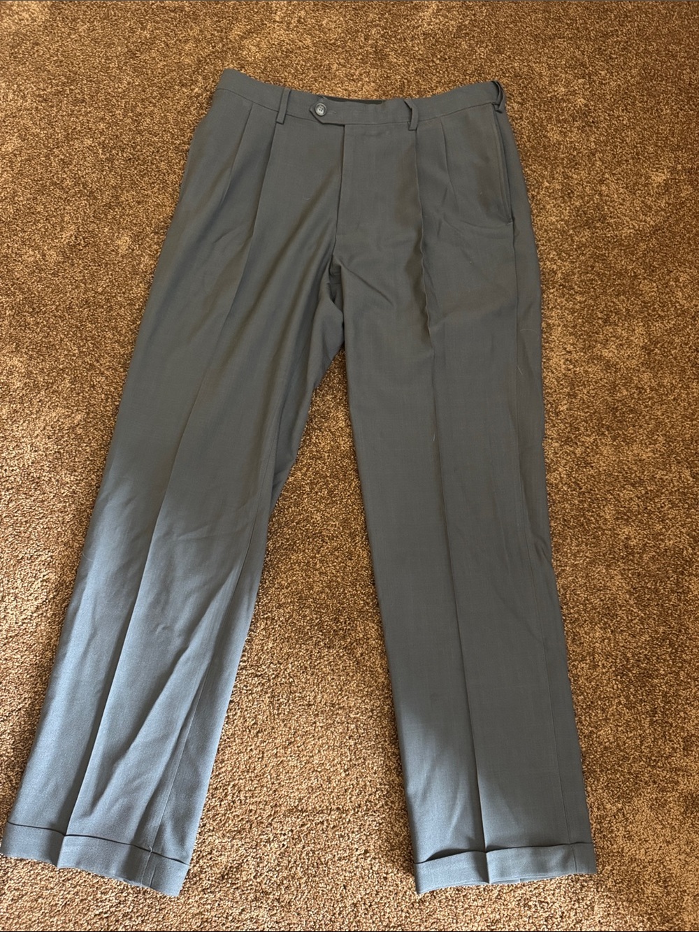 Haggar Classic Fit Dress Pants in Dark Charcoal